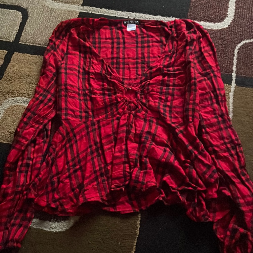 Peplum long sleeve